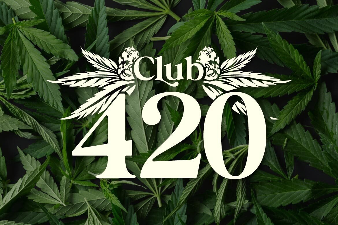 Desarrollo de isologo para Club 420 The Sign