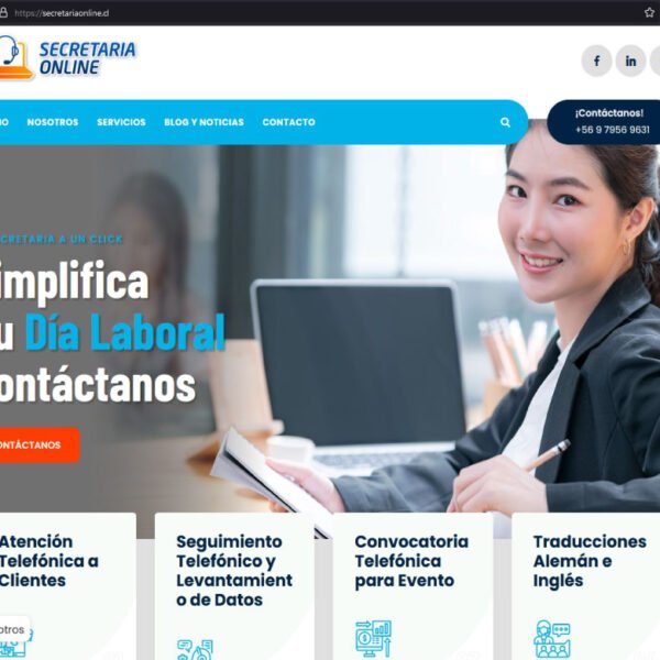 Sitio web Secretaria Online
